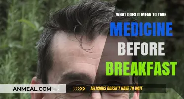 Taking Medicine Before Breakfast: Understanding Timing and Benefits