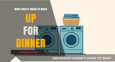 Washing Up for Dinner: Unpacking the Meaning and Etiquette