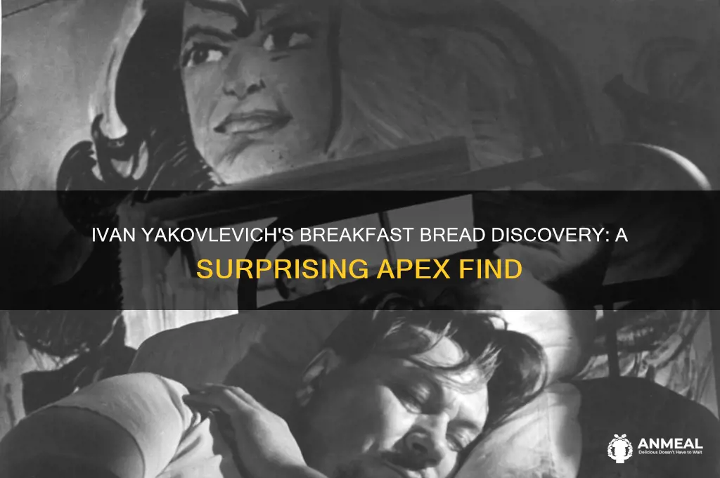 what does ivan jakovlevitch find in his breakfast bread apex