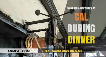 Jack's Dinner Showdown: The Unexpected Object Thrown at Cal Revealed