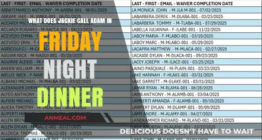 What Does Jackie Call Adam in Friday Night Dinner? Exploring the Hilarious Nickname