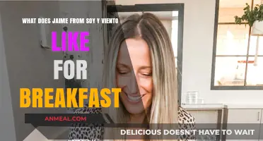 Jaime's Breakfast Favorites: Soy y Viento Star's Morning Meal Secrets