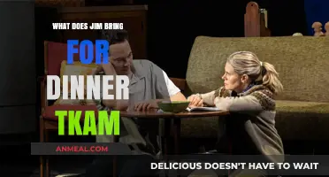 What Does Jim Bring for Dinner in To Kill a Mockingbird?