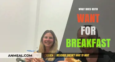 Keith's Breakfast Cravings: Unveiling His Morning Meal Preferences