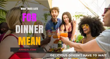Understanding the Social Implications of Being Late for Dinner