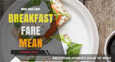 Understanding Light Breakfast Fare: Simple, Healthy Morning Meal Ideas Explained