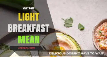 Understanding Light Breakfast: Healthy, Quick, and Nutritious Morning Meal Ideas