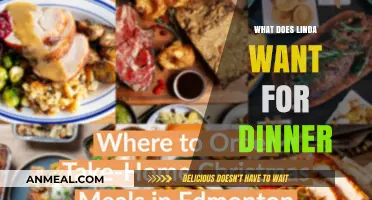 Linda's Dinner Dilemma: Exploring Her Ideal Evening Meal Choices