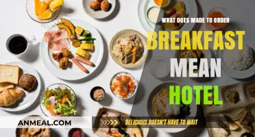 Understanding Made-to-Order Breakfast Options at Hotels: A Comprehensive Guide