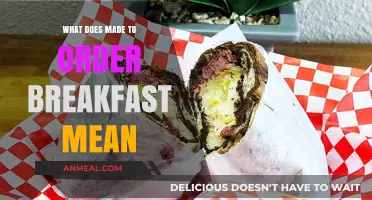 Understanding Made-to-Order Breakfast: Freshly Prepared Meals Just for You