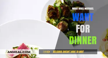 Michael's Dinner Dilemma: Deciding Tonight's Perfect Meal
