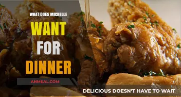 Michelle's Dinner Dilemma: Deciding Tonight's Perfect Meal