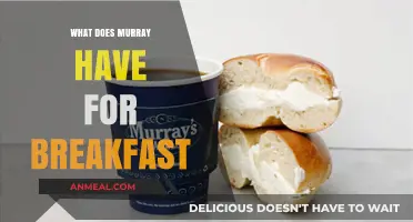 Murray's Morning Fuel: Unveiling His Breakfast Secrets and Favorites