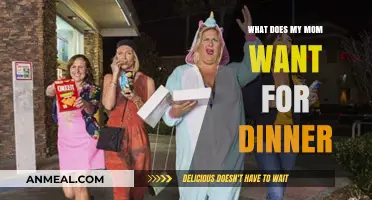 What’s for Dinner? Decoding Mom’s Cravings and Preferences Tonight