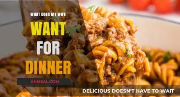Decoding Dinner Desires: Understanding What Your Wife Craves Tonight