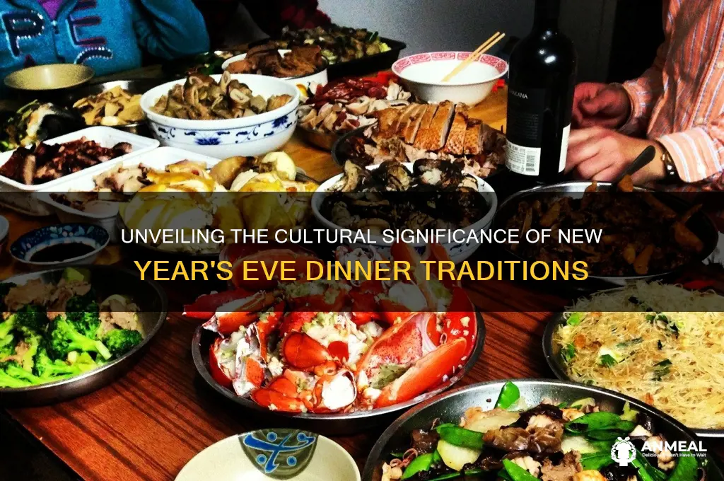 what does new year dinner mean