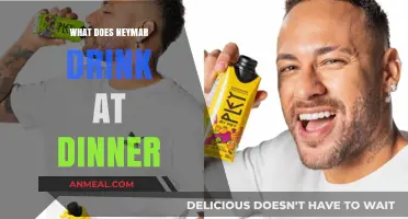 Neymar's Dinner Drink: Unveiling His Favorite Beverage Choice