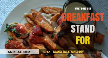 Unraveling the Meaning: What Does OEB Breakfast Stand For?