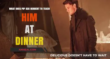 Pip's Request: What He Asks Herbert to Teach Him at Dinner