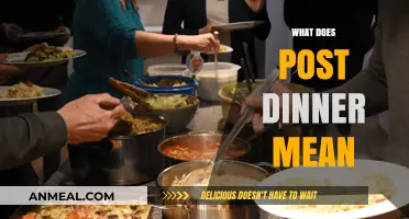 Understanding Post-Dinner: Meaning, Timing, and Cultural Significance Explained