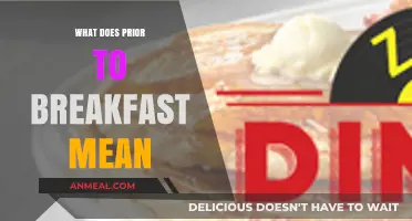Understanding 'Prior to Breakfast': Timing, Benefits, and Practical Tips