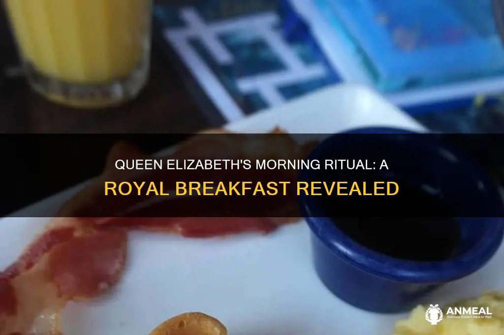what does queen elizabeth have for breakfast