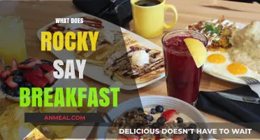 What Does Rocky Say About Breakfast? Unpacking His Morning Routine