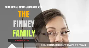 Sal's Observations: Uncovering the Finney Family's Dinner Dynamics