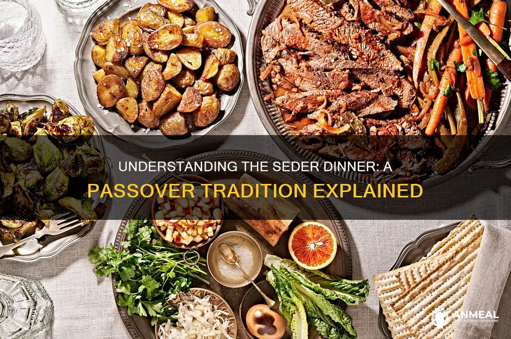 what does seder dinner mean