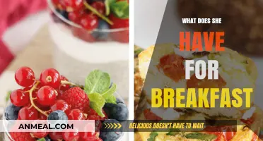 Her Morning Fuel: Unveiling the Breakfast Secrets of a Healthy Lifestyle