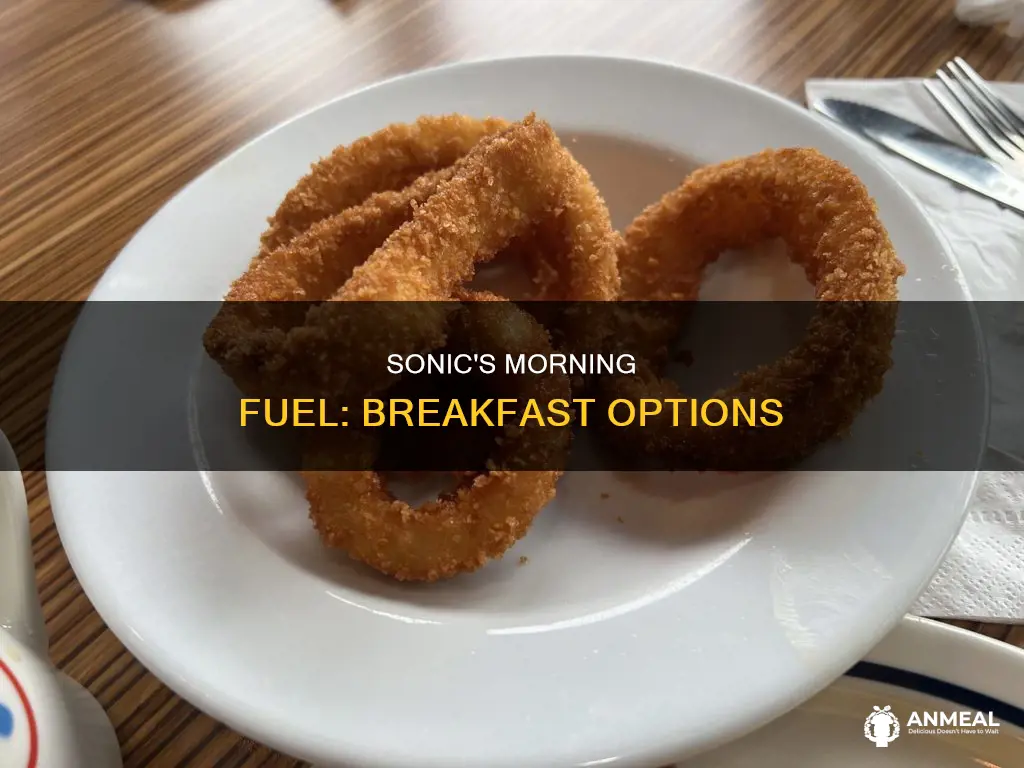what does sonic have for breakfast