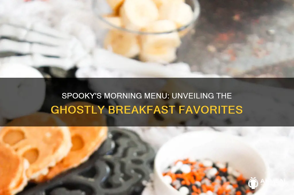 what does spooky like to have for breakfast