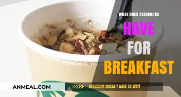 Starbucks Breakfast: Quick, Delicious, and Healthy Options