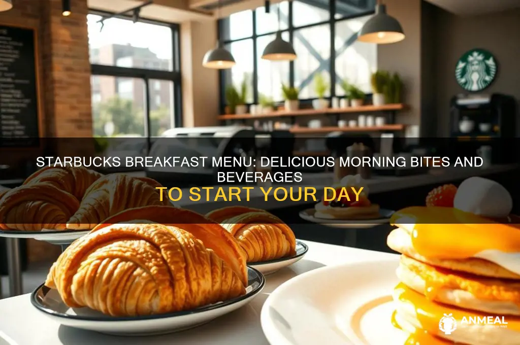 what does starbucks sell for breakfast