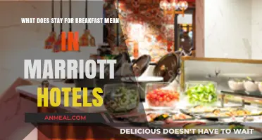 What Does 'Stay for Breakfast' Mean at Marriott Hotels?