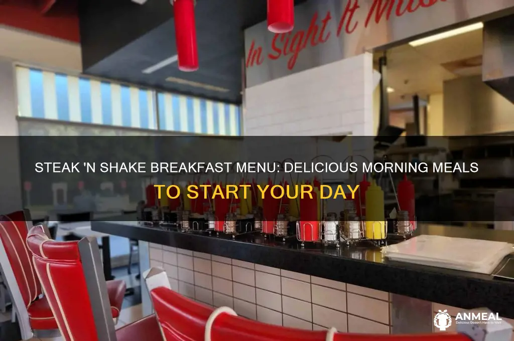 what does steak and shake have for breakfast