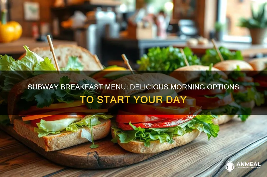 what does subway do for breakfast