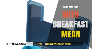 Understanding 'Take with Breakfast': Dosage Timing and Health Benefits Explained