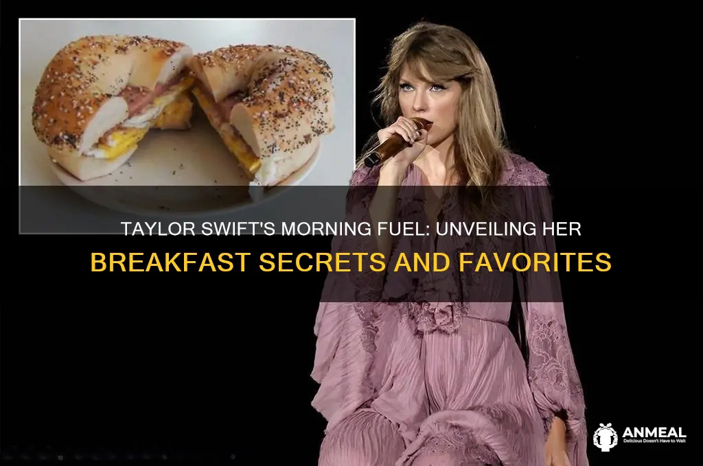 what does taylor swift have for breakfast