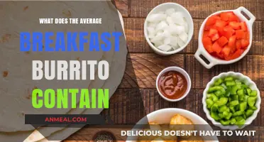 Exploring the Essential Ingredients in a Classic Breakfast Burrito
