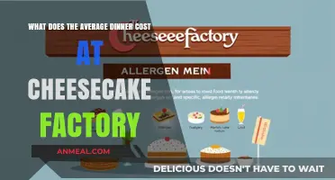 Average Cheesecake Factory Dinner Cost: What to Expect When Dining