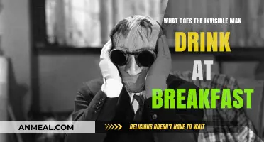 Unseen Sips: The Invisible Man's Mysterious Breakfast Beverage Choice