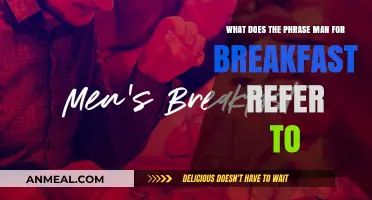 Unpacking the Meaning: What Does 'Man for Breakfast' Really Refer To?
