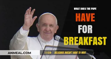 Pope's Morning Meal: Exploring the Breakfast Habits of the Pontiff
