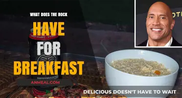 The Rock's Morning Fuel: Unveiling His Power-Packed Breakfast Secrets