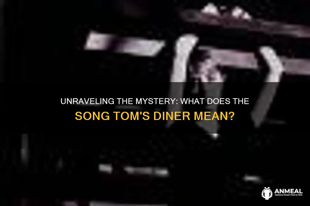 what does the song tom