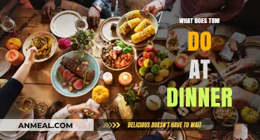 Tom's Dinner Rituals: Uncovering His Evening Meal Habits and Quirks
