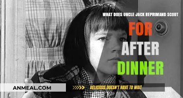 Uncle Jack's Post-Dinner Scolding: Scout's Misstep Explained