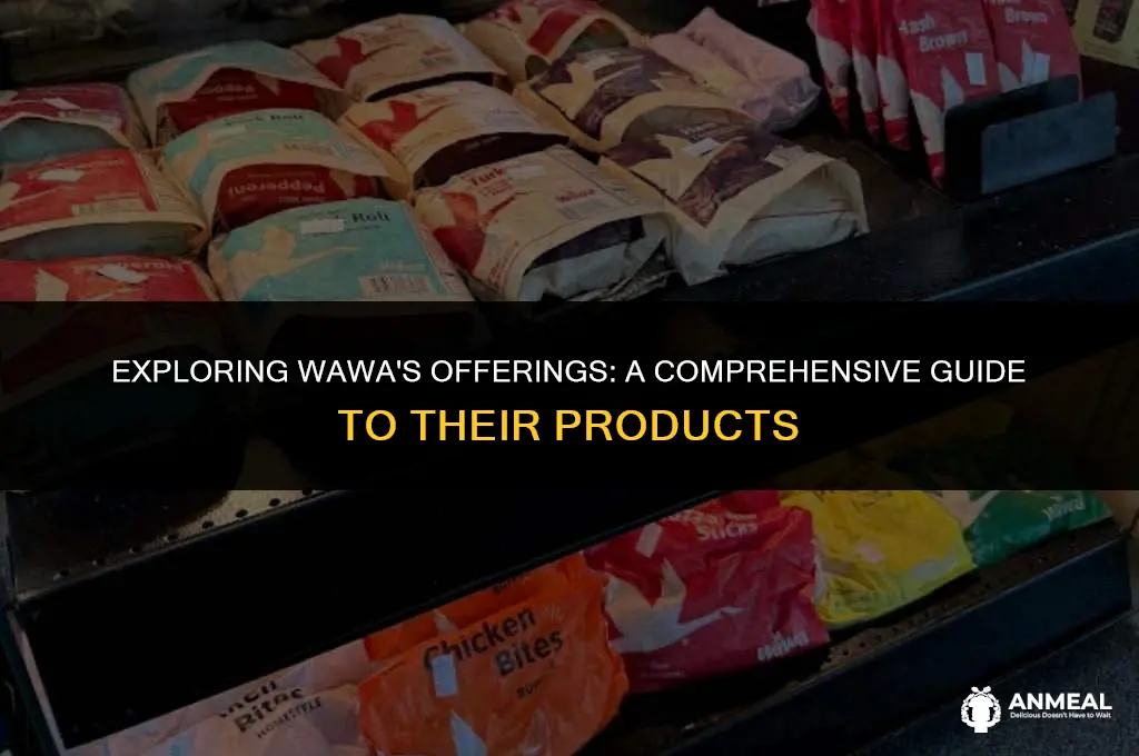 what does wawa sell
