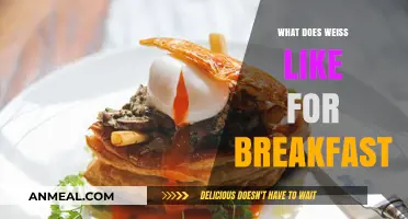 Weiss's Breakfast Preferences: A Look at His Morning Meal Choices